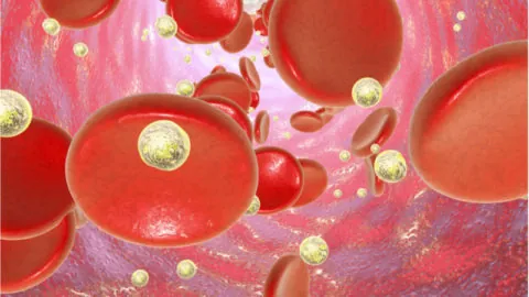 Nanoparticles in blood