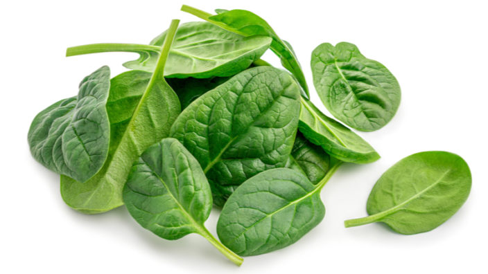 Spinach leaves