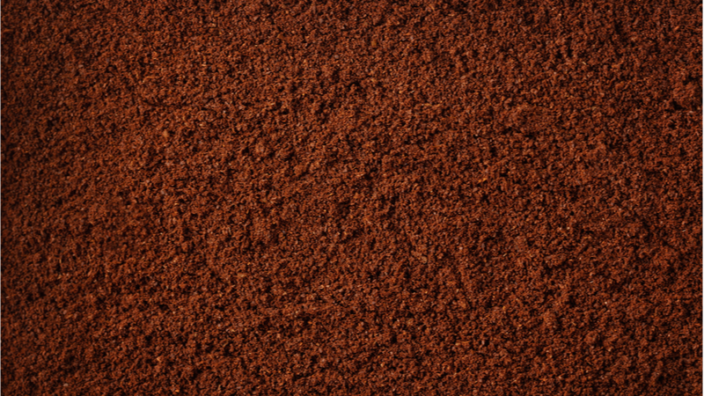 Ground coffee