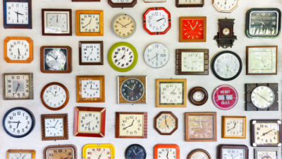 Variety of clocks