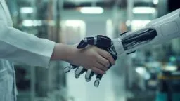 Human Robot Handshake