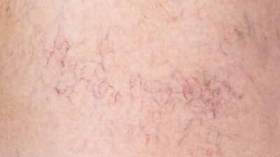 Skin capillaries