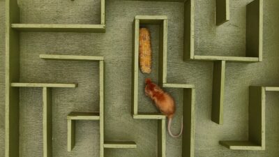 Mouse in maze