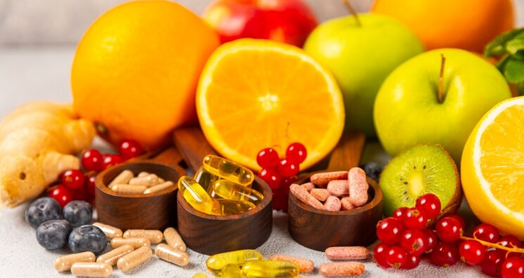 Association Between Vitamins and Slower Biological Aging
