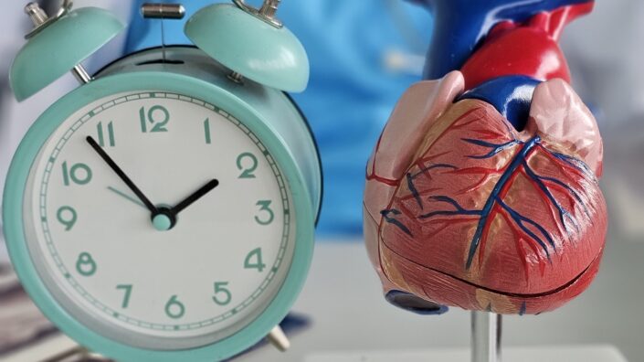 Clock and heart