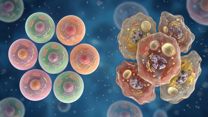 Combining senolytics and stem cells shows promise in mice