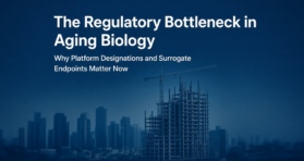 The Regulatory Bottleneck in Aging Biology