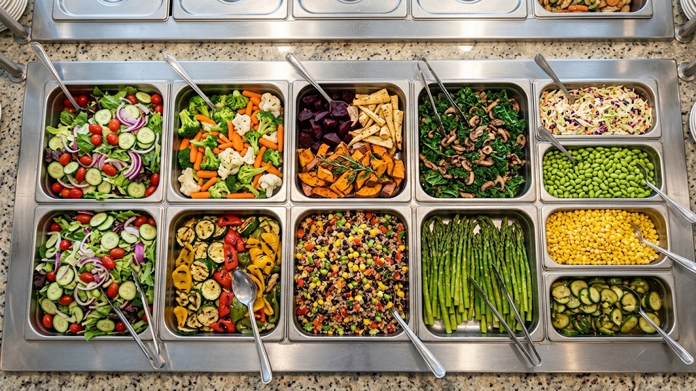 Vegan buffet
